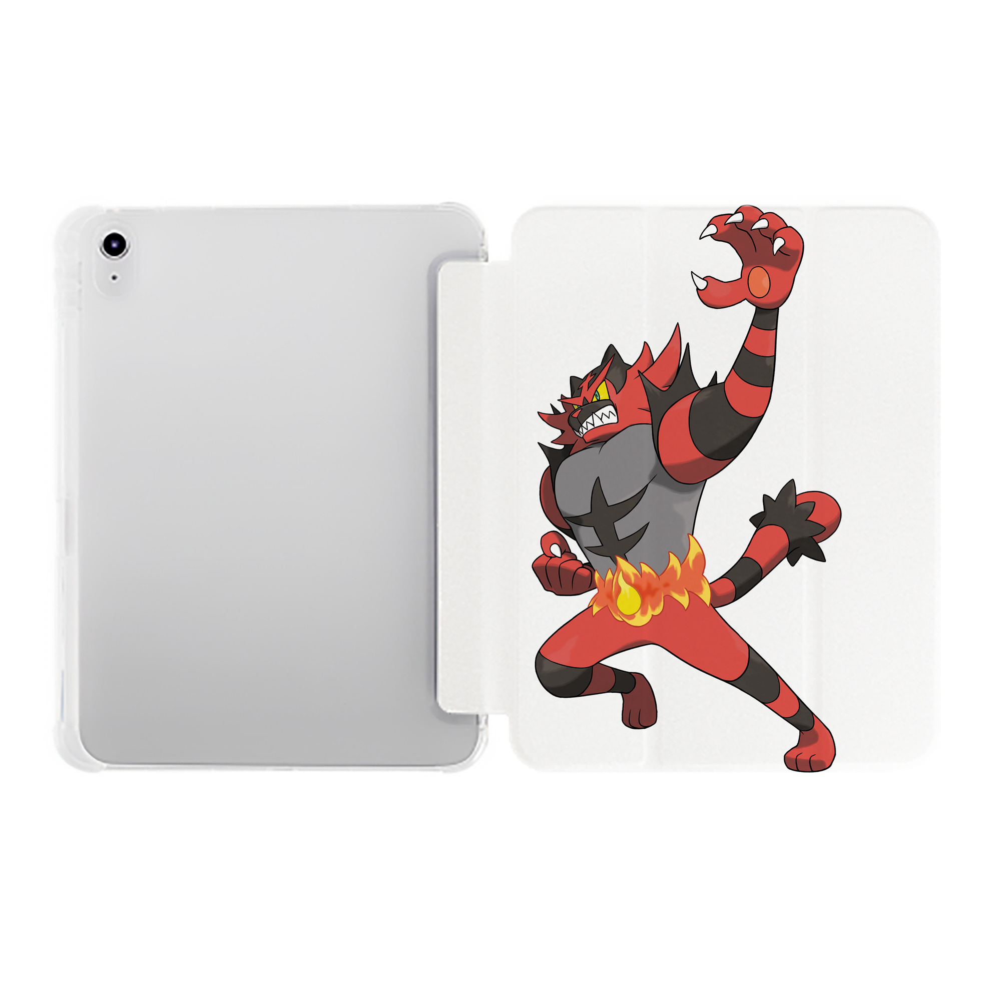 （画像用） ポケットモンスター Pokémon IPad ケース ペン収納付き 三つ折りスタンド PUレザー×シリコン 対応機種9.5/10.5/10.9インチ